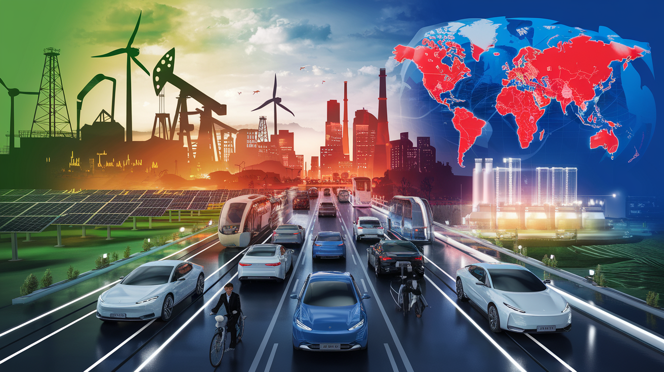 China acelera revolução dos elétricos e transforma mercado global impacto devastador na indústria automotiva e no petróleo redefine o cenário econômico e ambiental do futuro!