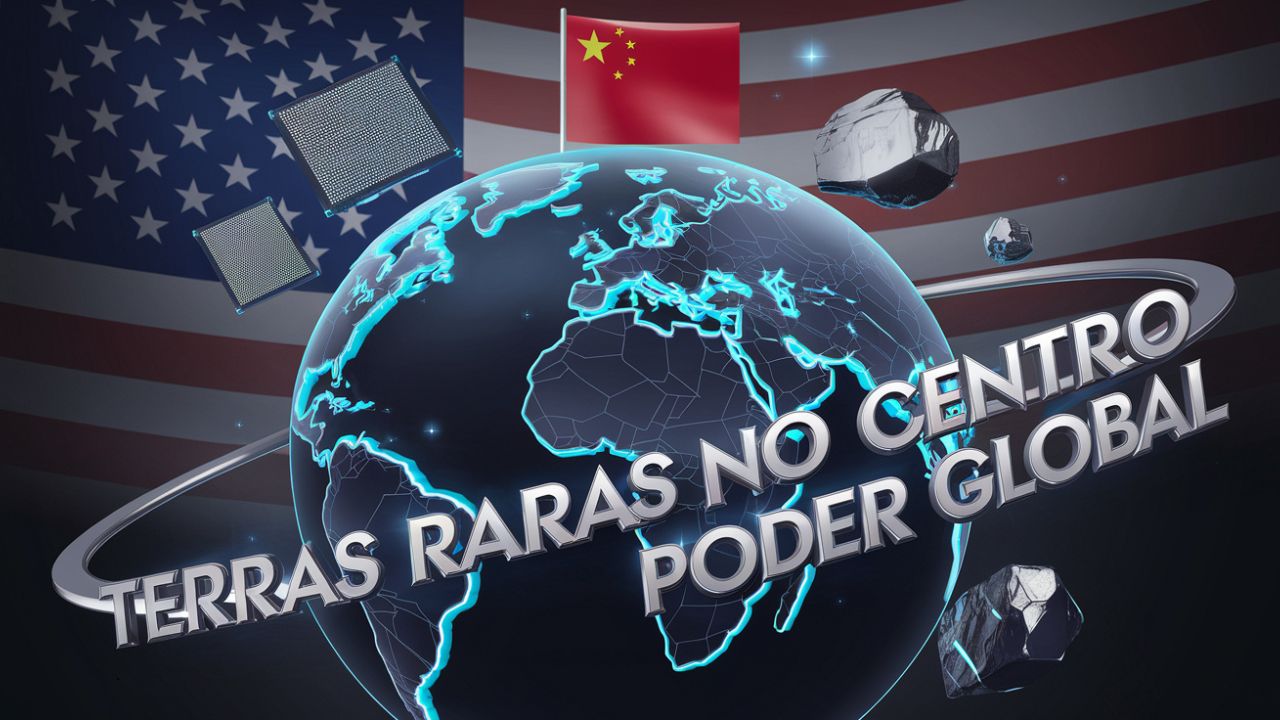 China usa terras raras como arma estratégica na disputa tecnológica global com os EUA