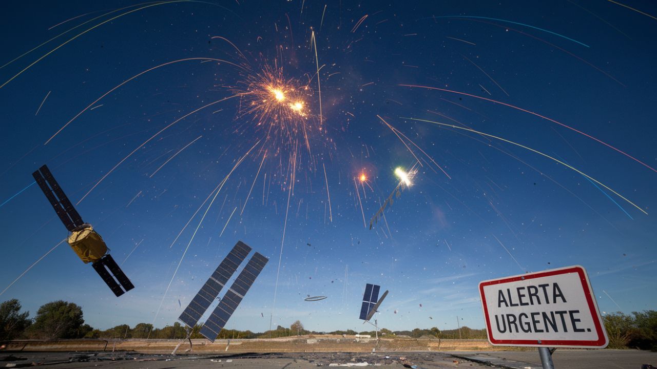 Colisões espaciais: A AMEAÇA real que pode transformar o espaço em um campo minado e impactar a Terra dramaticamente