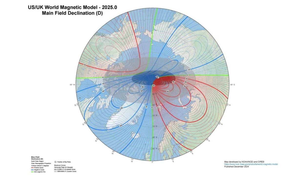 Norte Magnético da Terra
