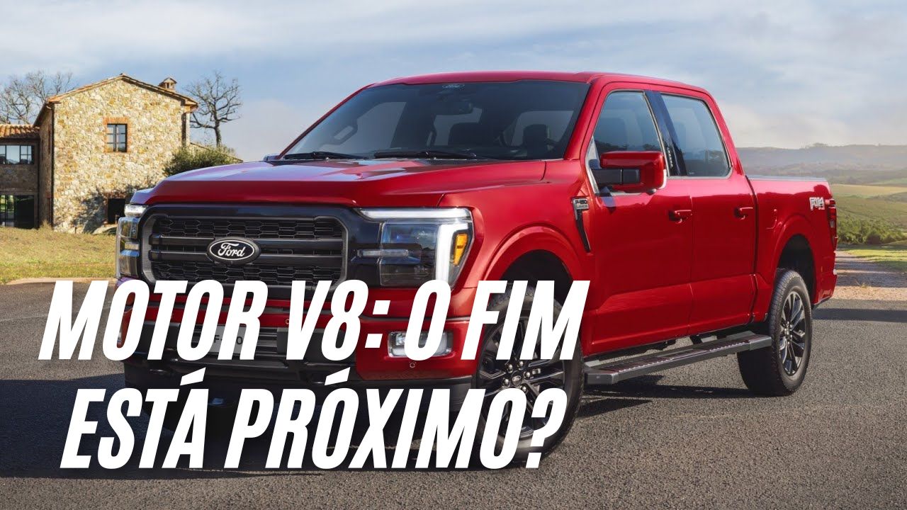 Ford F-150 Lariat 2025: 405 cavalos, 600 mil unidades vendidas por ano e o motor V8 que pode ser o último da geração