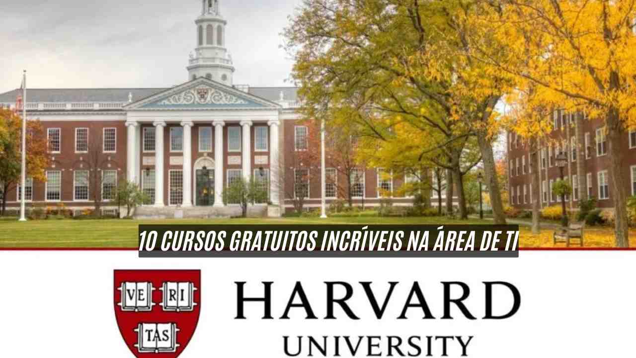Já imaginou estudar na Harvard de graça? A Universidade disponibiliza uma série de cursos gratuitos online; Veja como fazer sua inscrição!