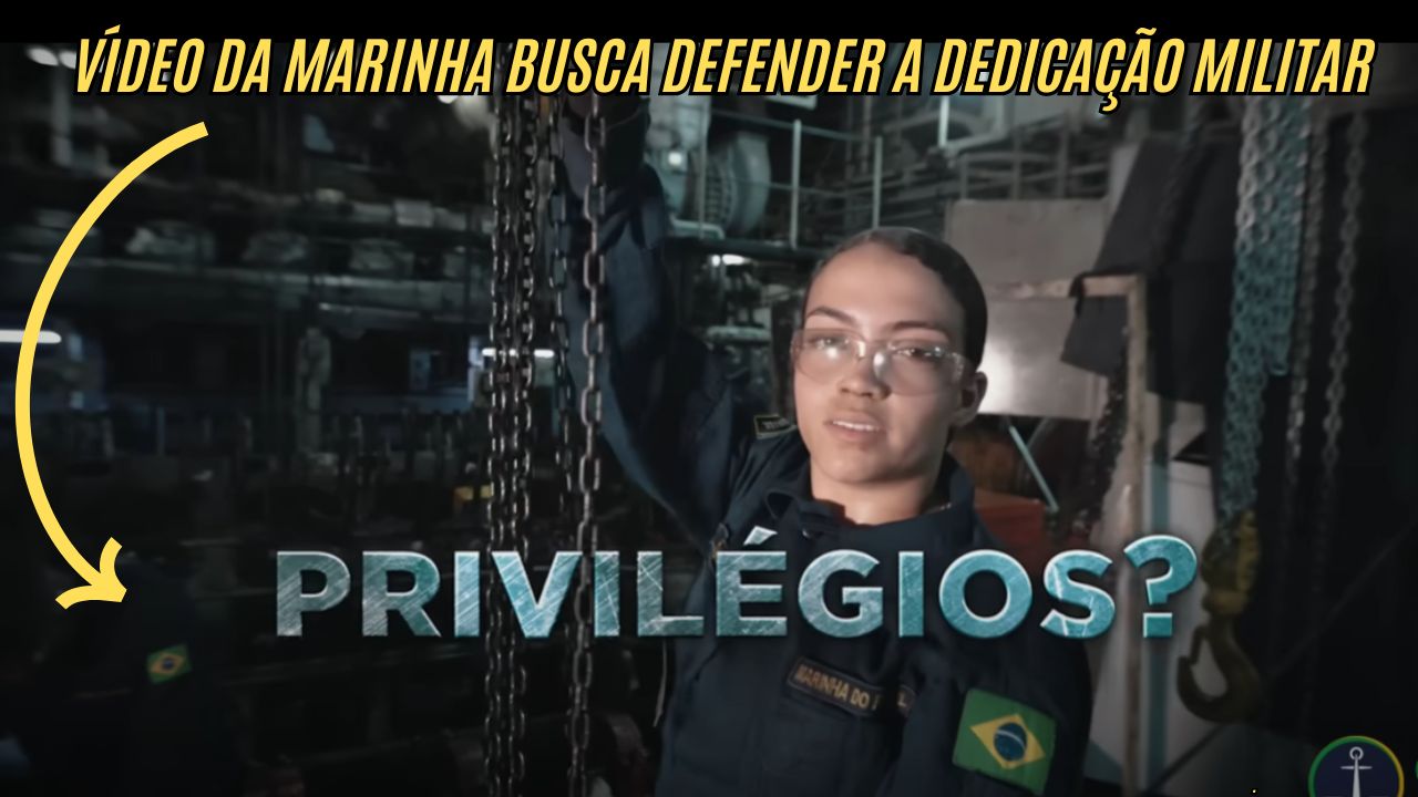 Marinha do Brasil lança campanha após cortes milionários e enfrenta críticas sobre privilégios na carreira militar