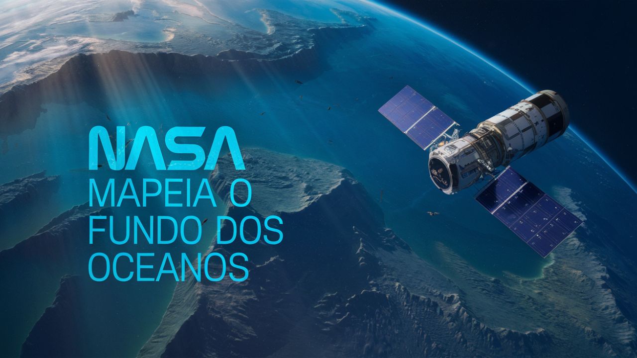 NASA descobre 10.000 montanhas submarinas e mapeia o fundo dos oceanos da Terra com detalhes INÉDITOS do espaço