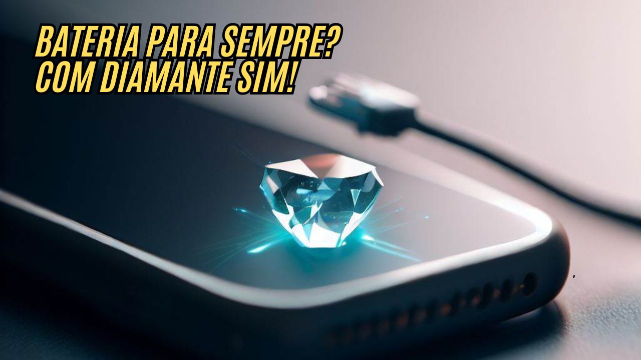 Nova bateria com mais de 5 mil anos de vida útil e feita com carbono radioativo em diamante promete revolucionar o futuro da energia!