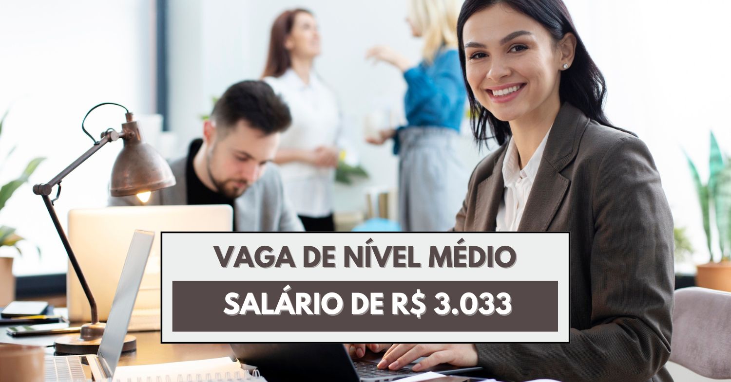 Quer ganhar R$ 3.033 para atuar como Auxiliar de Secretária Escolar Novo processo seletivo exigindo apenas nível médio está contratando!