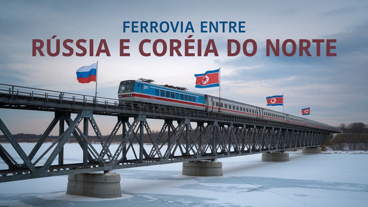 Rússia e Coreia do Norte restabelecem FERROVIA após 3 anos: Conexão reúne 1.200 passageiros e reforça acordos bilionários