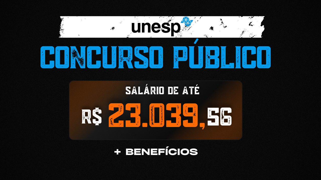 Universidade Estadual de São Paulo (UNESP) oferece vaga de professor titular com salários atrativos; inscrições abertas até 2 de fevereiro de 2025.