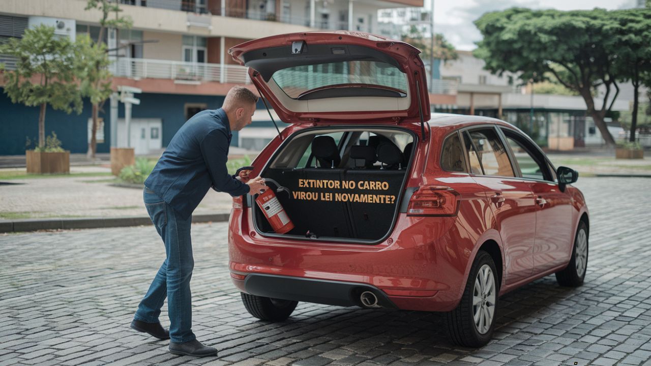 Volta do extintor de incêndio no carro? Proposta que pode impactar 46 milhões de veículos avança no Senado!