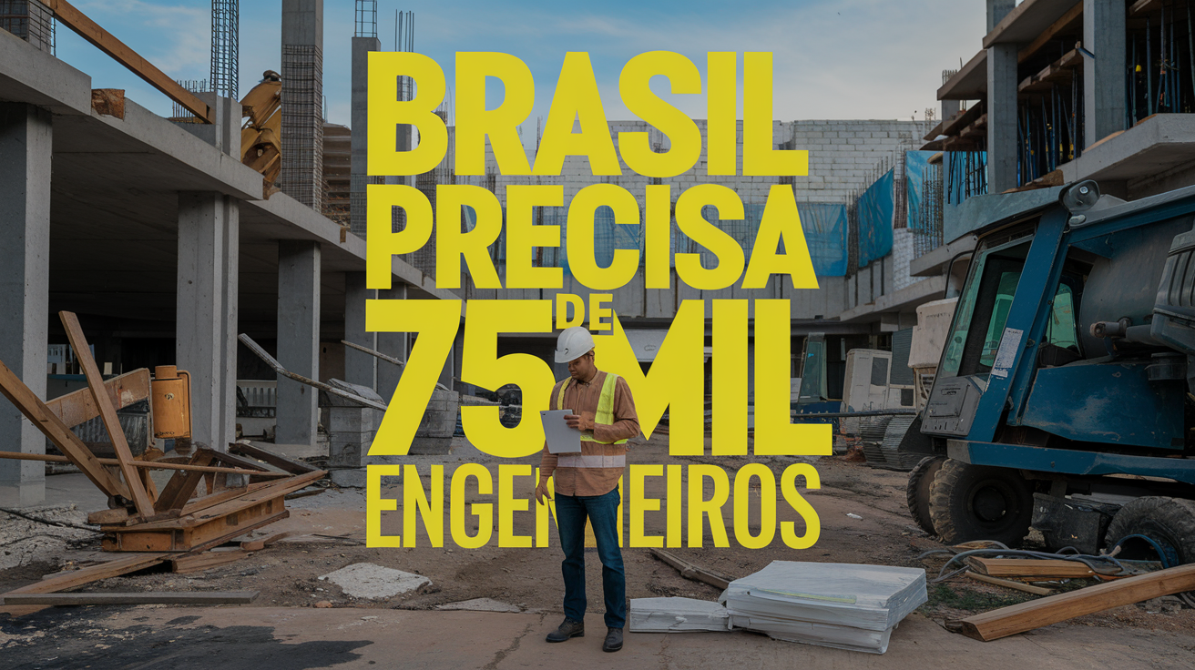 engenharia no Brasil, déficit de engenheiros, falta de profissionais qualificados, crise na engenharia, evasão escolar engenharia, formação de engenheiros, mercado de trabalho engenharia