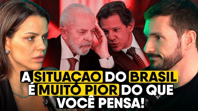 Brasil enfrenta déficit de mais de R$ 1 trilhão. Segundo Bruno Perini, reformas são cruciais para salvar economia do abismo. (Imagem: Irmãos Dias Podcast)