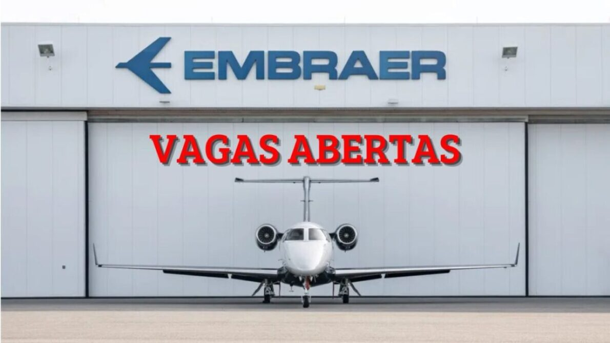 Embraer abre vagas de emprego com 17 benefícios e oportunidades de home office! Saiba como se candidatar agora mesmo.