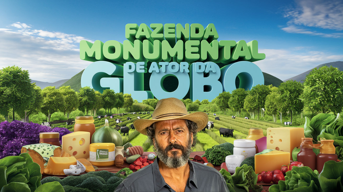 Marcos Palmeira lidera uma revolução no agronegócio com a fazenda Vale das Palmeiras, referência em sustentabilidade e produção orgânica.