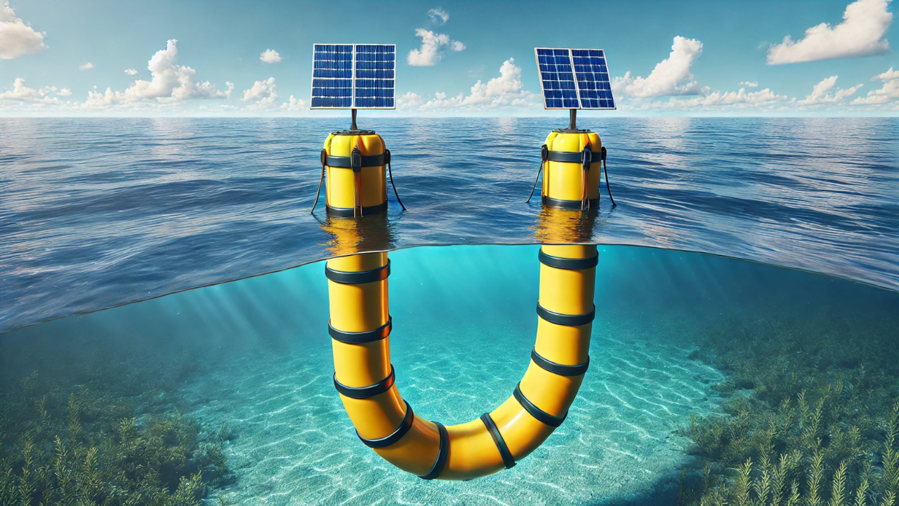 Nova usina Kinowave gera energia limpa a partir das ondas do mar, sem estruturas fixas, oferecendo inovação e eficiência.