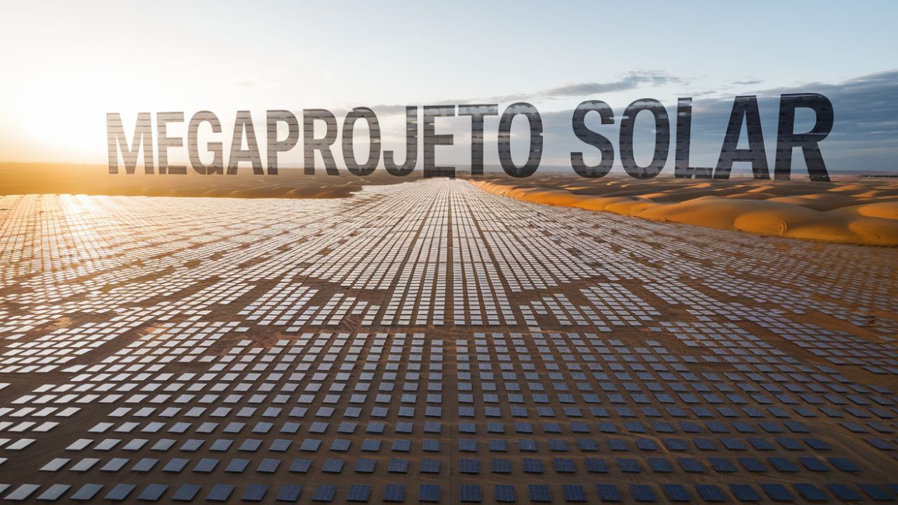 A Grande Muralha Solar da China: Como o MAIOR projeto fotovoltaico do mundo está transformando o deserto e impressionando a NASA