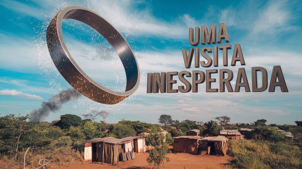 Anel de metal GIGANTE cai do céu: Mistério espacial intriga moradores e levanta alerta sobre lixo orbital