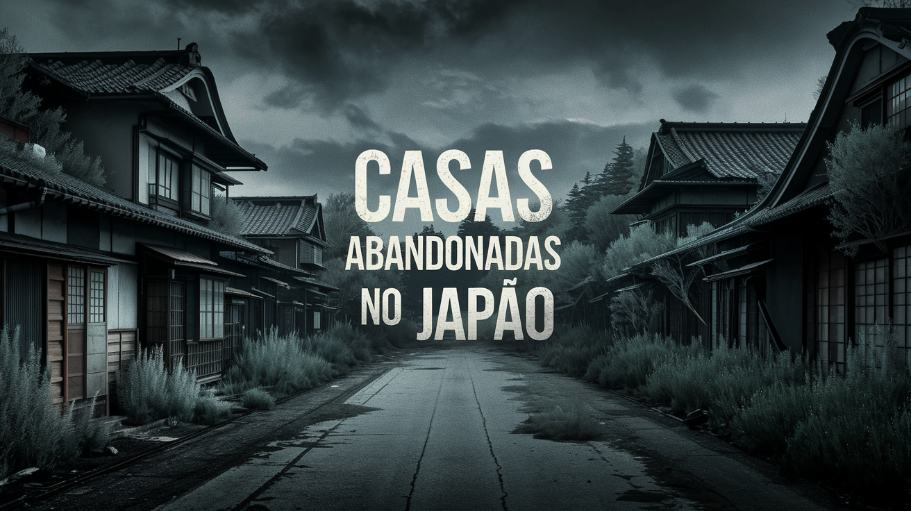 Casas abandonadas se acumulam no Japão e escondem um mistério intrigante. Por que tantas residências estão vazias em um dos países mais desenvolvidos do mundo Descubra!