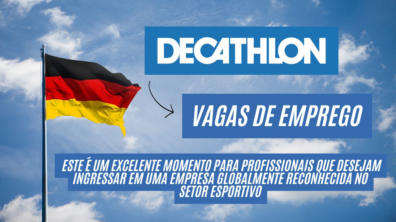 Centenas de vagas de emprego na Alemanha! Com expansão de 60 novas lojas, a Decathlon vai contratar interessados em trabalhar em áreas como vendas, montagem de bicicletas, liderança e mais; Saiba mais