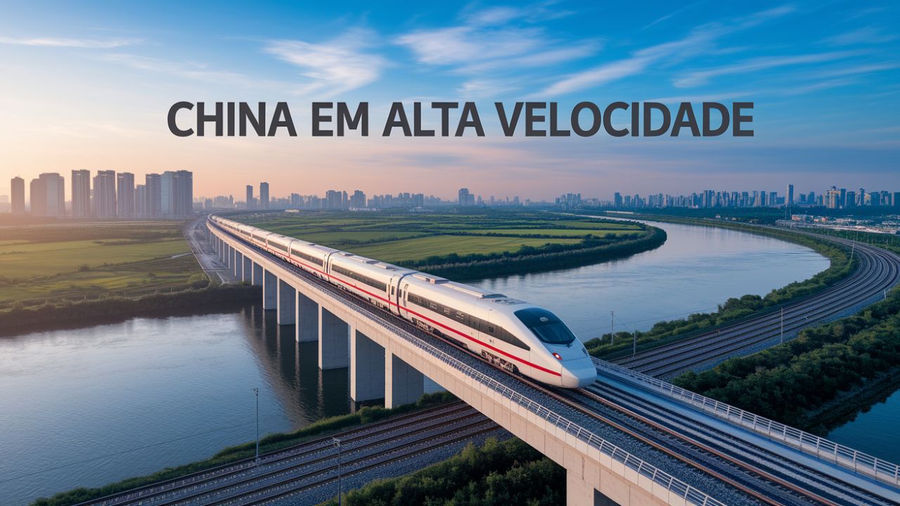 China rumo ao inédito: Ferrovia da China atingirá 60.000 km de alta velocidade até 2030, transformando o transporte global