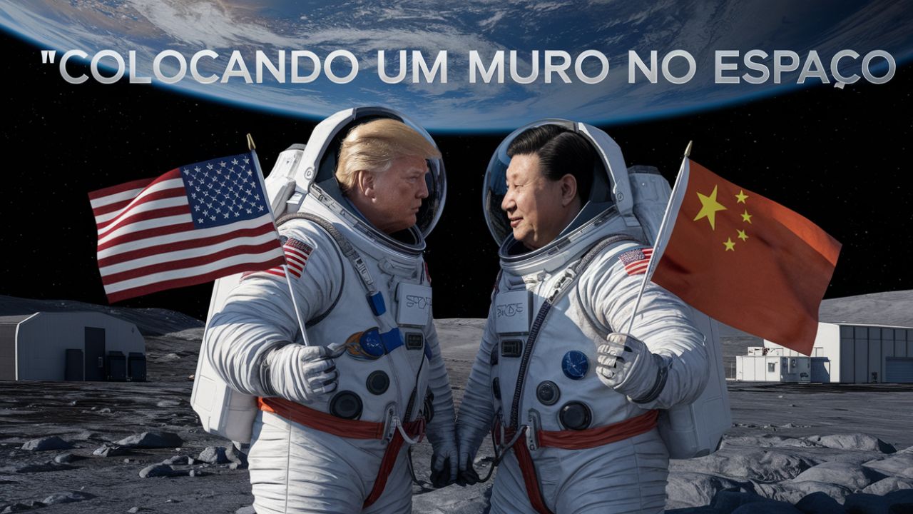 Corrida espacial entre EUA e China: A disputa intensa pelo controle dos pontos mais estratégicos do UNIVERSO