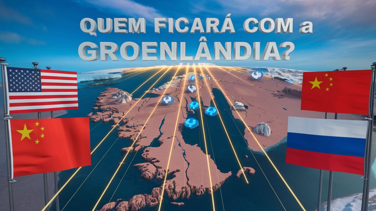 EUA podem redesenhar o mapa global: A VERDADE por trás da disputa pela Groenlândia e os planos de China e Rússia