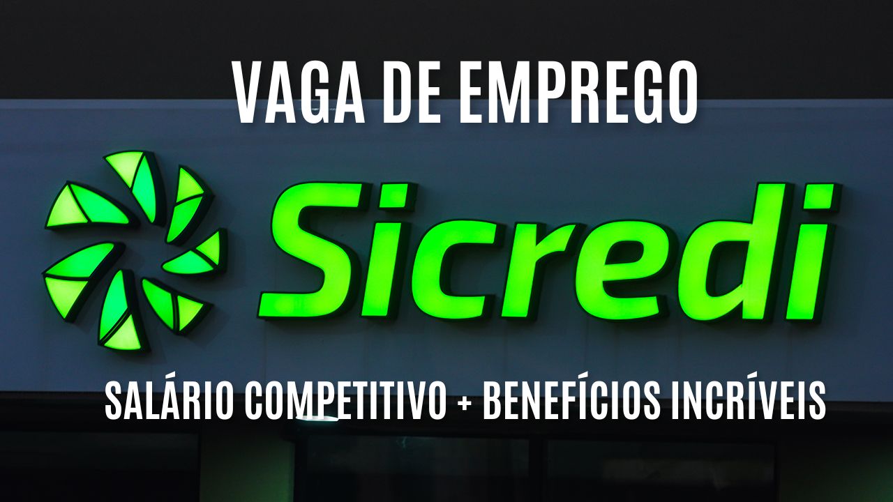 O Sicredi está contratando! Salário competitivo + benefícios incríveis; Saiba mais sobre a vaga de Assessor de serviços