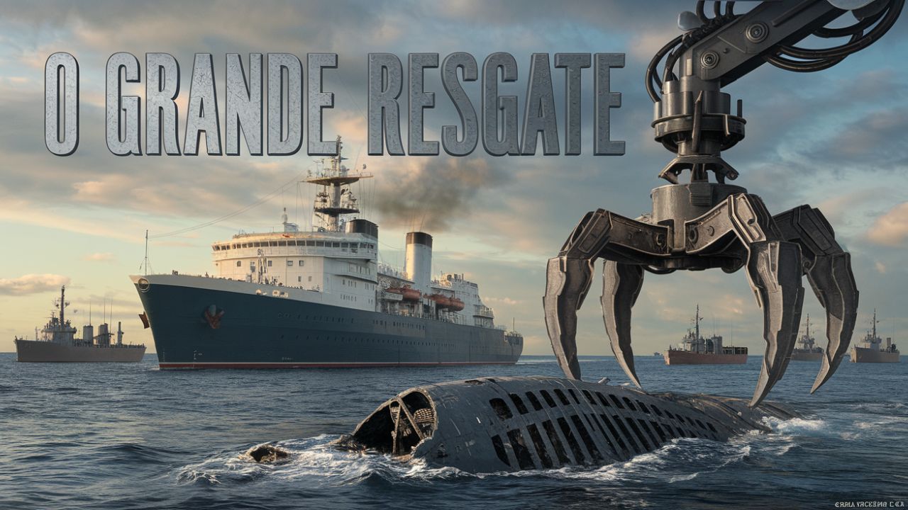 O resgate do submarino que custou mais do que ir à Lua: A operação secreta mais cara da história