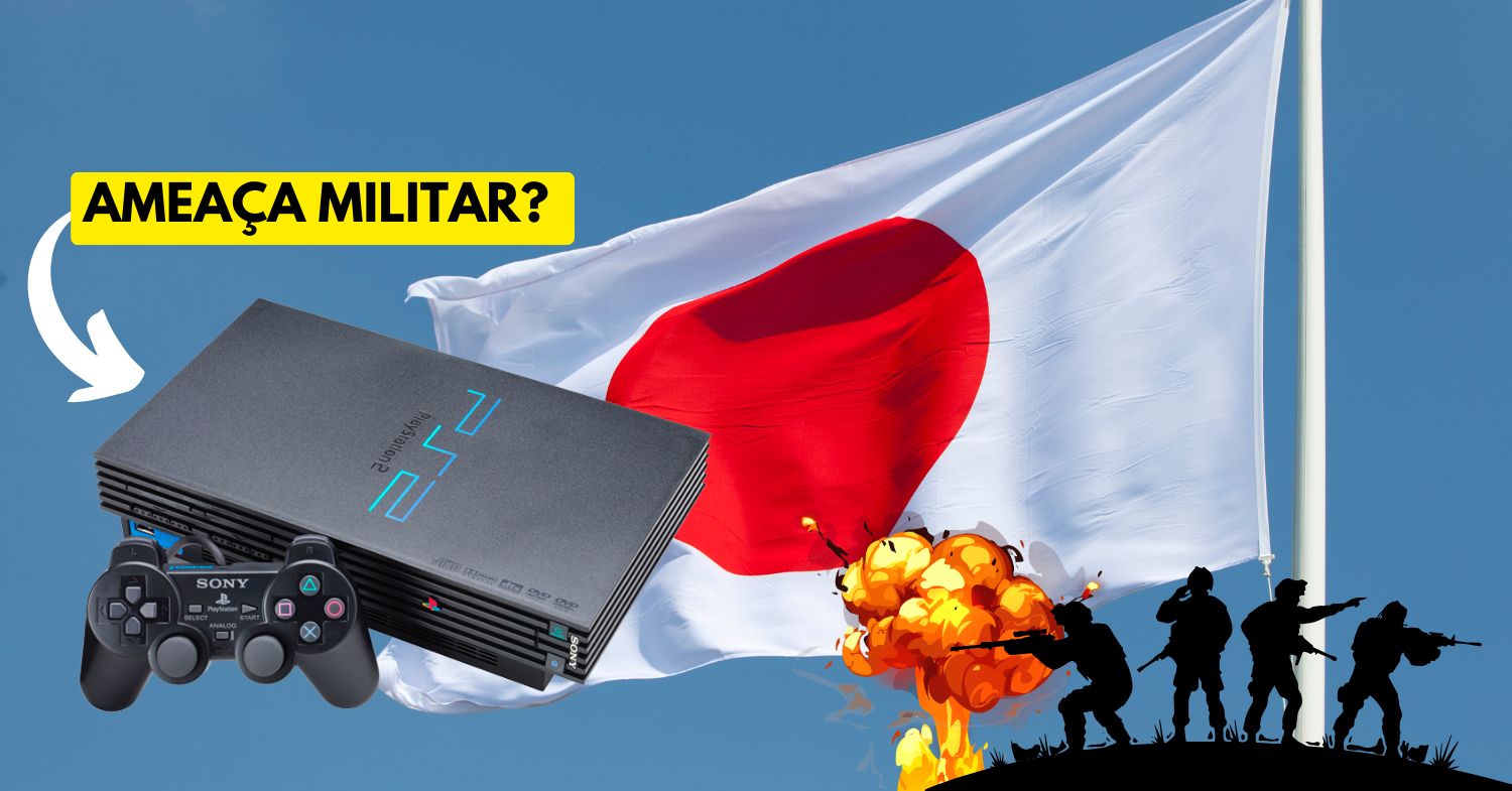 PS2, o console que marcou gerações, também foi visto como ameaça militar pelo Japão. Conheça a incrível história por trás dessa revolução dos games!