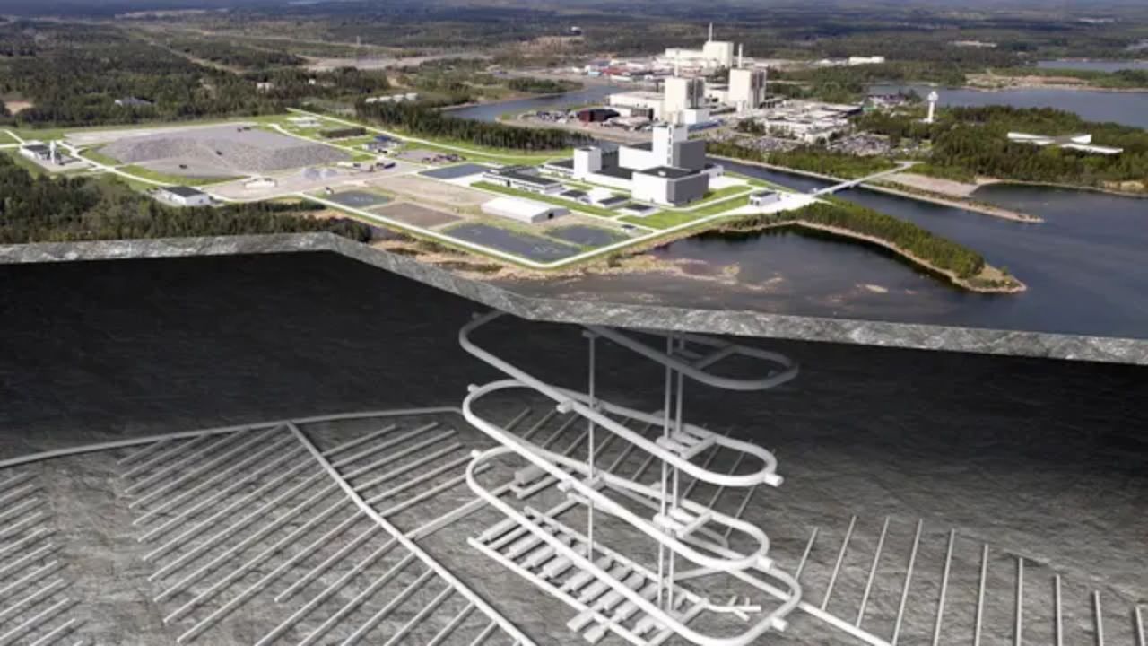 Suécia começa a construir sepultura nuclear para enterrar resíduos radioativos em rocha sólida por 100.000 anos