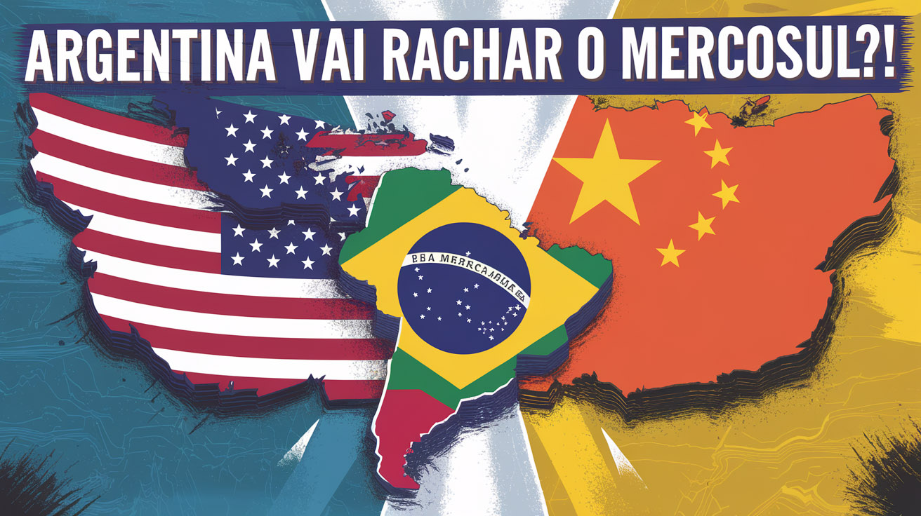 A possível saída da Argentina do Mercosul pode dividir a América entre China e EUA, colocando o Brasil em uma posição delicada.