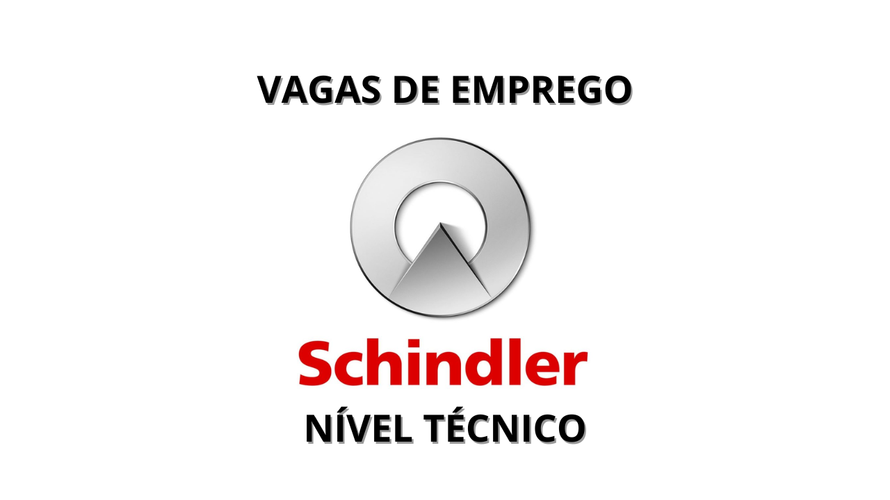 Atlas Schindler abre novas vagas de emprego para profissionais com curso técnico em diversas áreas no Brasil