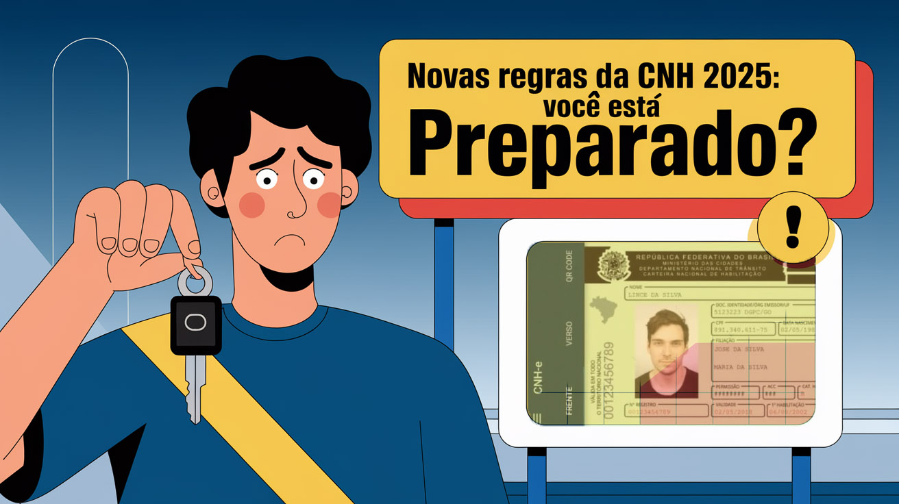 Descubra as mudanças na CNH em 2025! Novas regras, custos e benefícios para motoristas profissionais. Saiba como se regularizar.