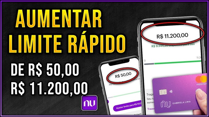 limite do cartão, nubank