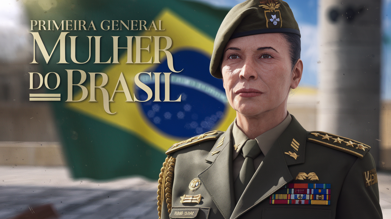 Exército brasileiro pode promover a primeira mulher general em 2025, marcando um avanço histórico e planejando novo slogan.