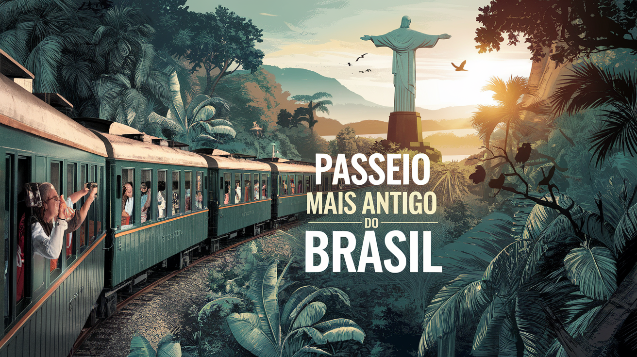 Com 140 anos, o Trem do Corcovado conecta turistas ao Cristo Redentor, unindo história, cultura e paisagens únicas no Rio de Janeiro.