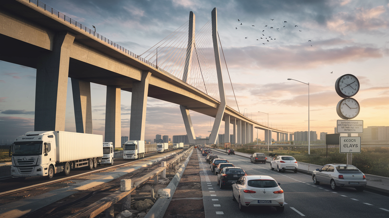 Ponte da Integração: dois anos pronta e ainda sem tráfego. Entenda os desafios e promessas para 2025 na fronteira Brasil-Paraguai.