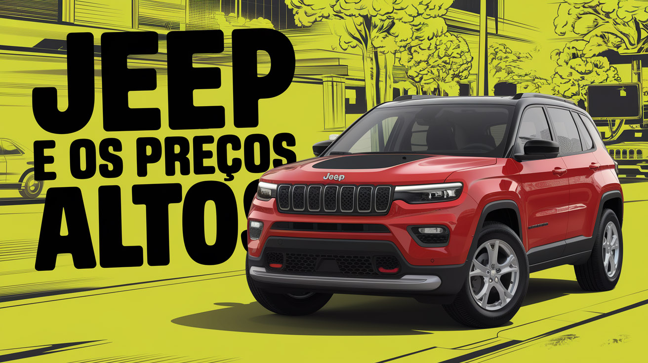 Jeep admite que foi longe demais nos preços de seus carros! Reduções já começaram nos EUA. Será que o Brasil será o próximo?