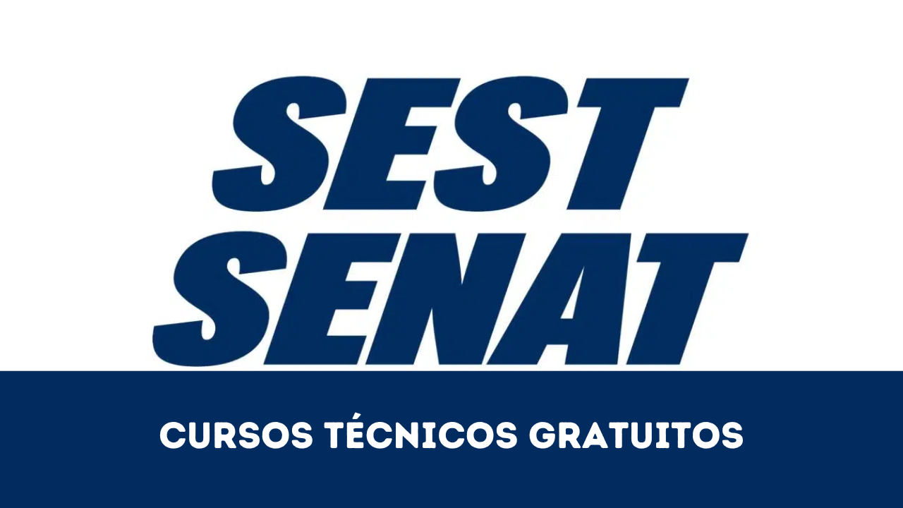 SEST SENAT oferece cursos técnicos gratuitos em áreas diversas e de destaque no mercado com certificado e vagas limitadas.