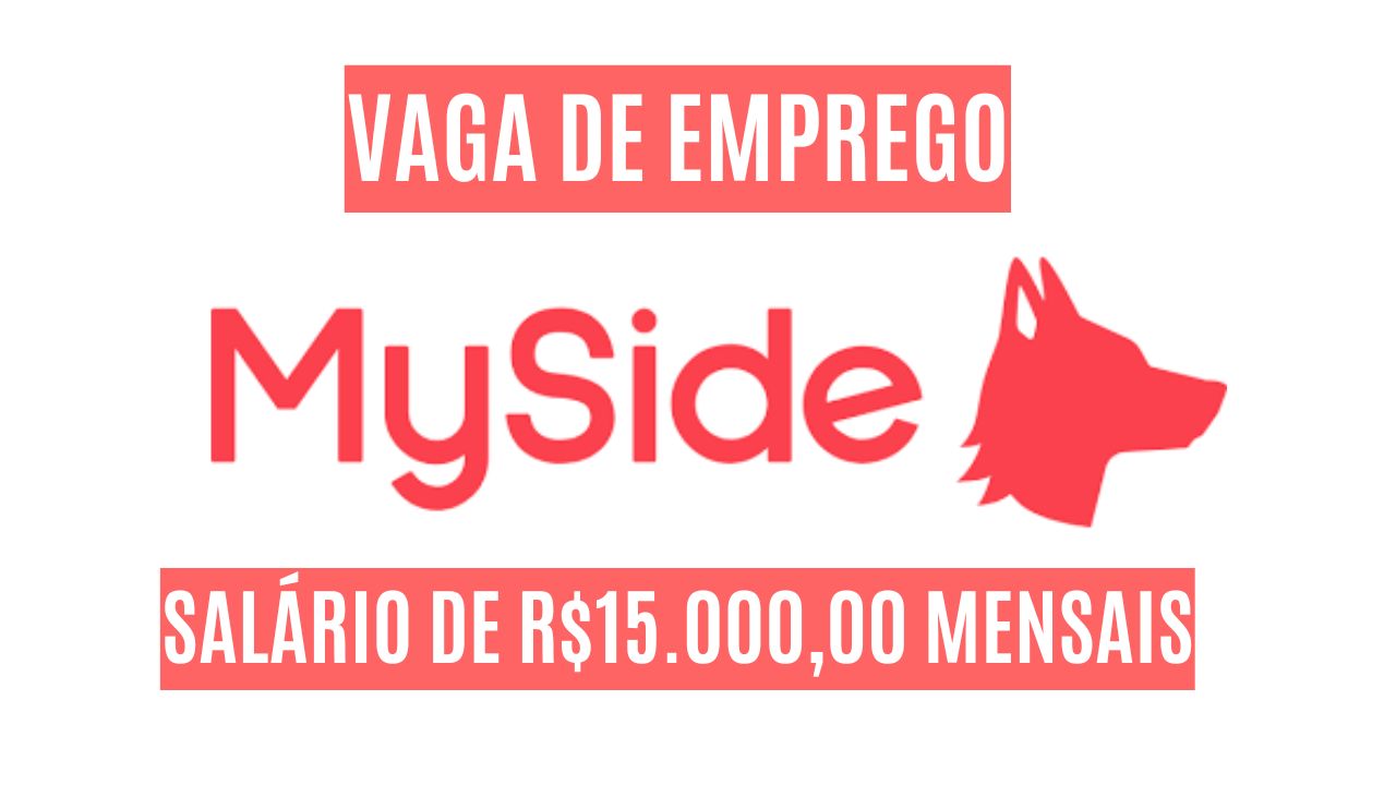 Já pensou em receber mais de 15 mil por mês? Empresa convoca interessados em trabalhar como Gerente de Sales Enablement; Excelente oportunidade para profissionais do setor comercial que desejam atuar na MySide, empresa inovadora do mercado imobiliário