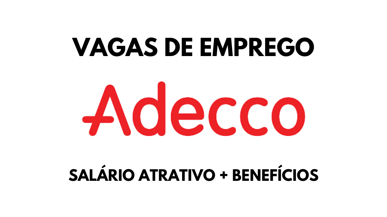 Adecco oferece 50 vagas de emprego para Auxiliar de Logística em Itatiaia–RJ, com salário entre R$ 1.500 e R$ 1.600.
