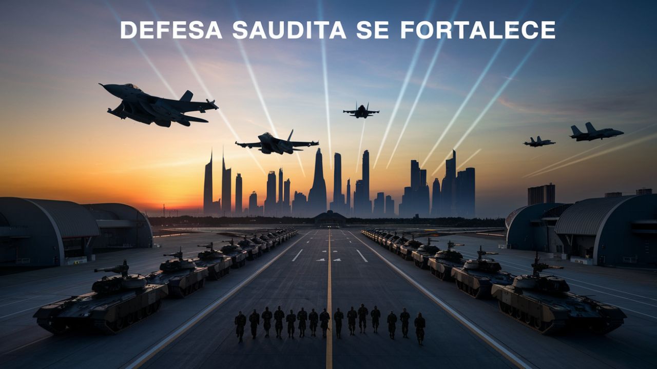 Arábia Saudita surpreende e aumenta gastos com defesa para impressionantes US$ 78 bilhões em 2025, veja o impacto!