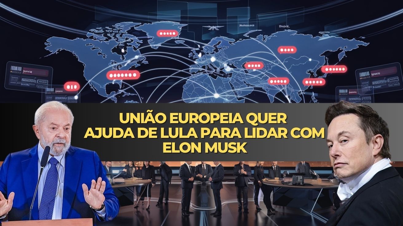 União Europeia busca inspiração no Brasil de Lula para combater desinformação e enfrentar desafios impostos por Elon Musk nas redes sociais.