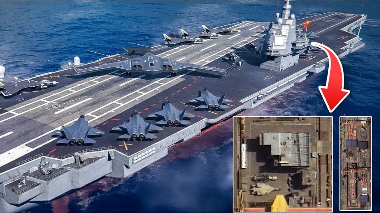 China acelera construção do maior porta-aviões da China: Type 004 pode superar frota dos EUA e mudar o equilíbrio naval!