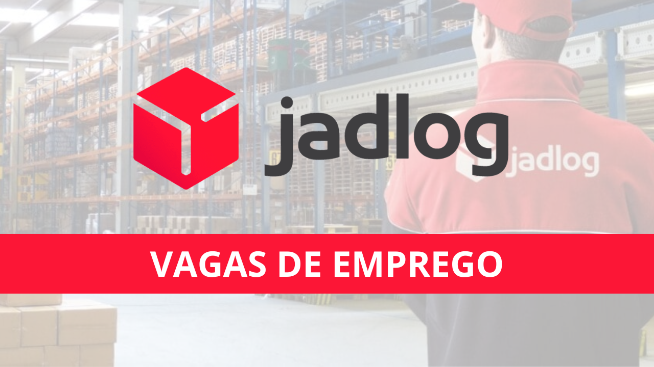 Jadlog Logística abre vagas para Assistente de Departamento Pessoal JR em SP, para atuar somente 5 dias por semana, das 08h00 às 18h00.
