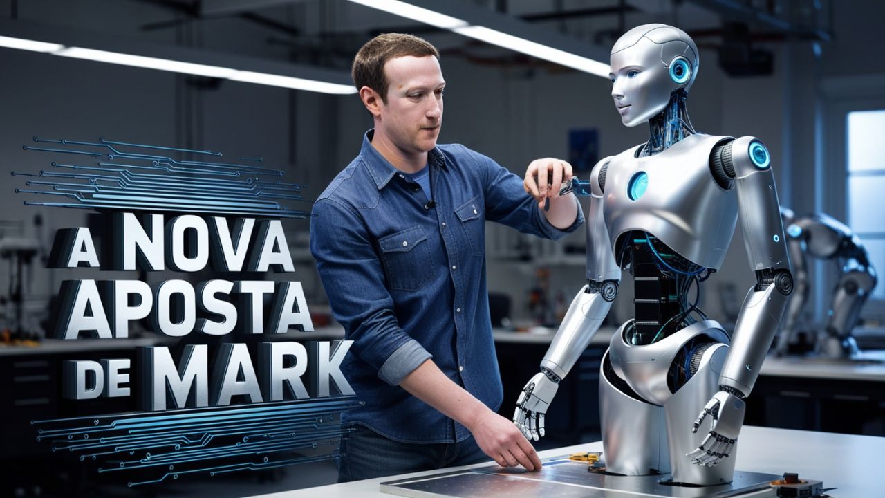 Mark Zuckerberg aposta alto na robótica e desafia Tesla e Apple com sua nova divisão de robôs humanoides
