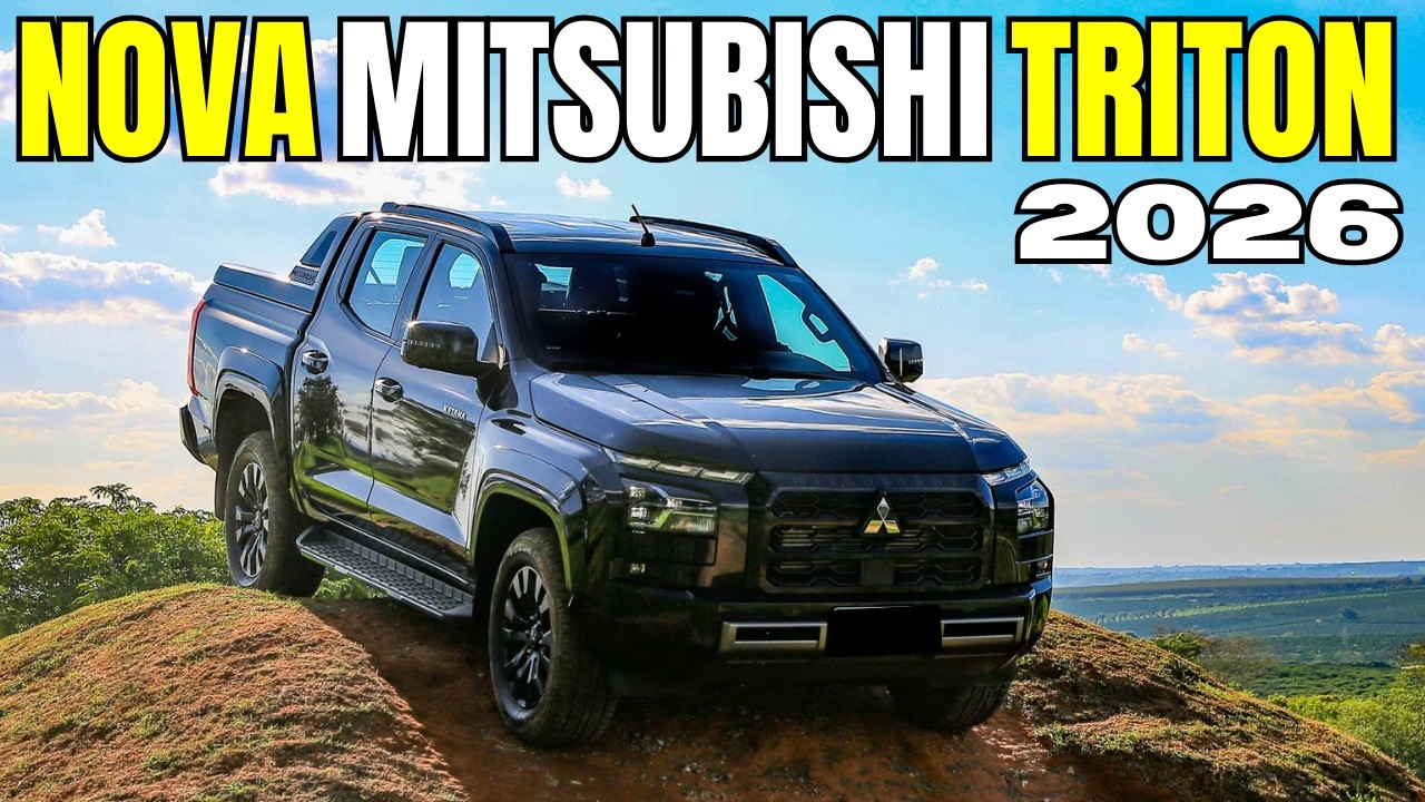 Mitsubishi Triton 2026 se destaca no consumo!