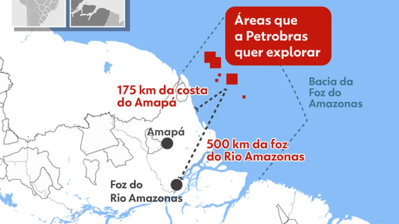 Petrobras pretende realizar perfurações na bacia da Foz do Amazonas, apesar das negativas do Ibama. Investimento para cumprir com os requisitos do órgão é bilionário