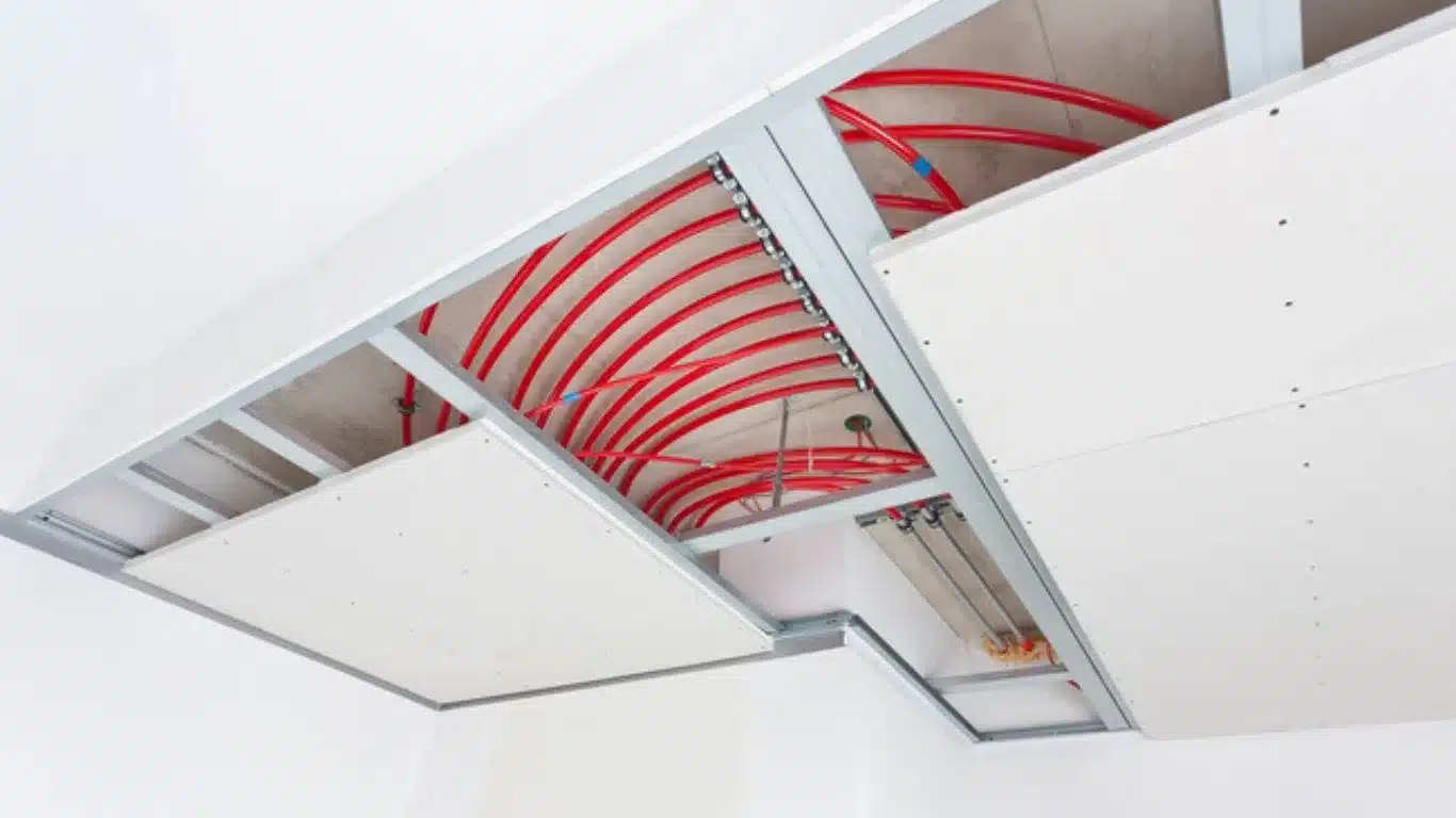 ar-condicionado - teto radiante - climatização