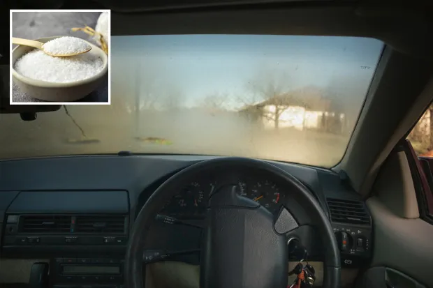 condensação no para-brisa