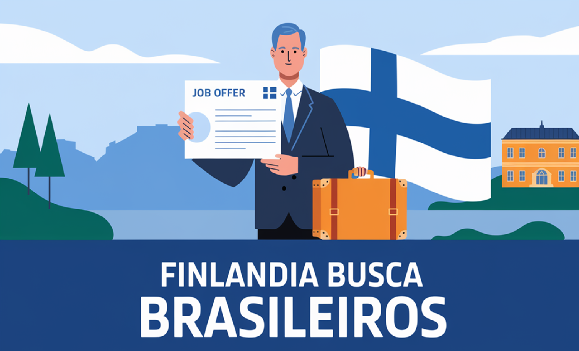 finlandia, vagas, profissionais